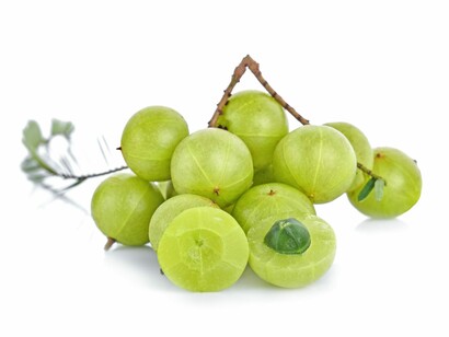 Il frutto di amalaki è simile a una grossa noce di sapore acido