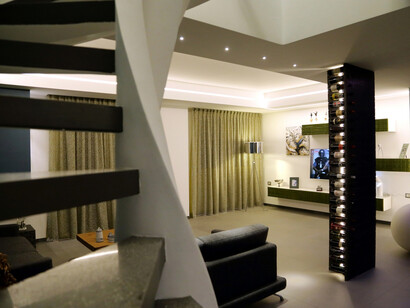 Living area. Photo by Giuseppe Fricano