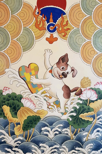 Shin Meekyung, UES Minhwa Exhibition. Courtesy of Kate Oh Gallery