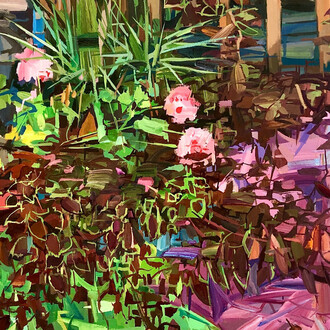 Francis Sills, Merge (detail), 2020. Courtesy of Kenise Barnes Fine Art