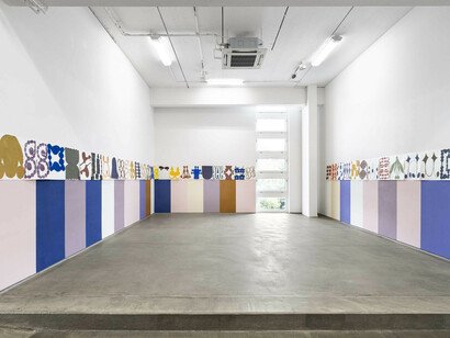Maja Behrmann, Seifen, in blüte, exhibition view. Courtesy of G2 Kunsthalle