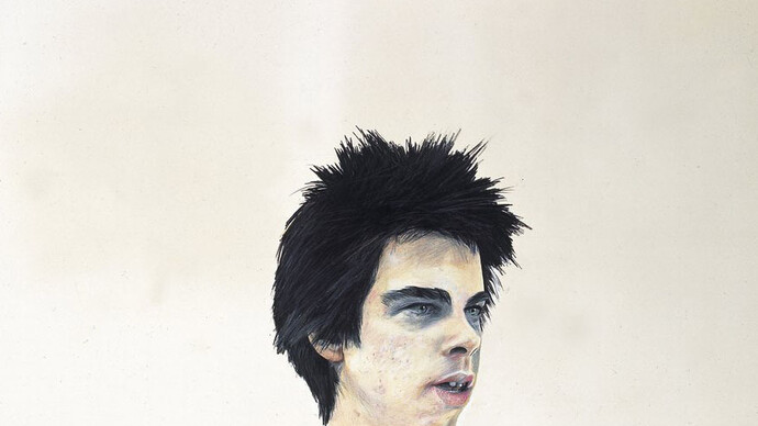 Jenny Watson, Portrait for Nick, 1977, Mornington Peninsula Regional Gallery, gift of the Visual Arts Board, Australia Council, 1984, image courtesy and © the artist