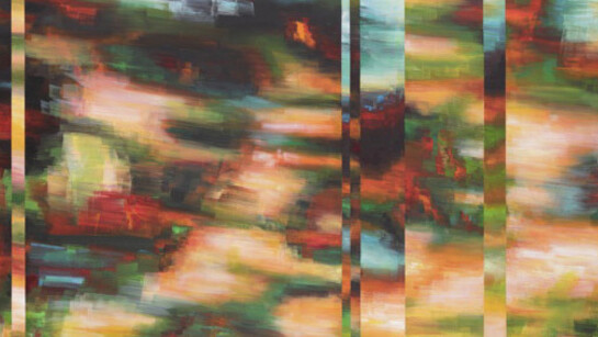 Là-bas...Toi. Courtesy of Galerie Nathalie Obadia
