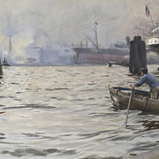 Anders Zorn, Hamburger hafen, 1891. Mit freundlicher Genehmigung der Hamburger Kunsthalle