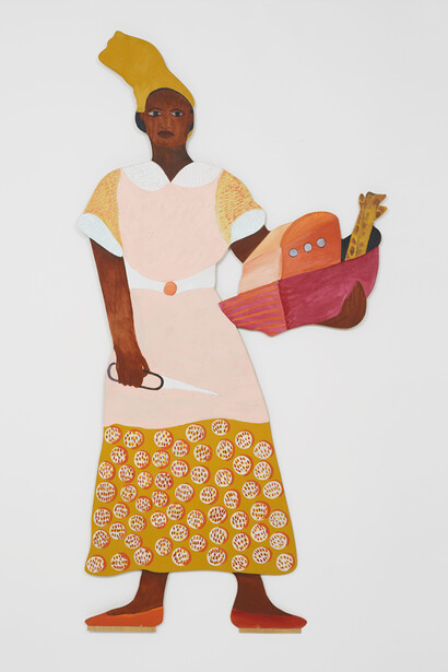 Lubaina Himid, Naming the Money (2004) Courtesy the artist and Hollybush Gardens. Photograph by Andy Keate
 
