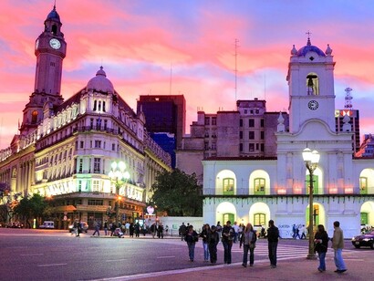 Buenos Aires, Argentina. Centro histórico de la ciudad