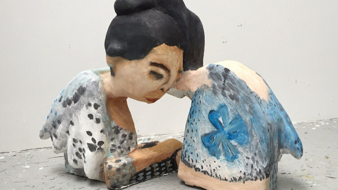 Maia Cruz Palileo, Whispering Titas, 2015. Courtesy of Taymour Grahne Gallery