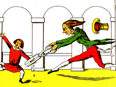 Una illustrazione di Pierino Porcospino di Heinrich Hoffmann