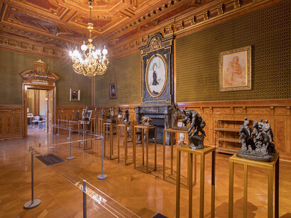 Hermesvilla, Ausstellungansicht. Mit freundlicher Genehmigung des Musa Museums