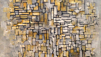 Piet Mondrian, Composición VII