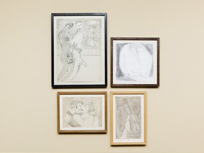 f.marquespenteado, Quarteto 01, 2013, graphite and gouache on paper, Edition: N/A, 73 x 55 x 4 cm. Courtesy of Mendes Wood DM, São Paulo