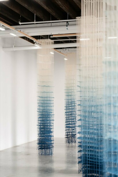 Mika Obayashi, Gospel of three dimensions, exhibition view. Courtesy of Carvalho Park 