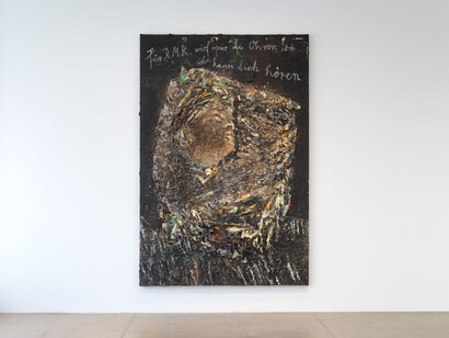 Anselm Kiefer, Seal my ears shut and I shall hear you still, exhibition view. Courtesy of Gagosian