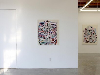 Feodor Voronov, Exhibition view. Courtesy of Mark Moore Fine Art