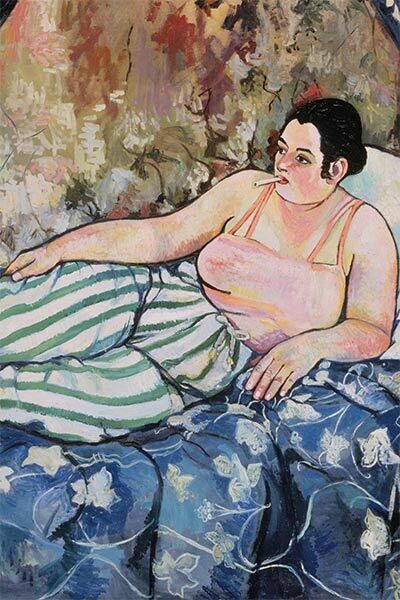 Suzanne Valadon, La chambre bleue, 1923. Courtesy of Centre Pompidou