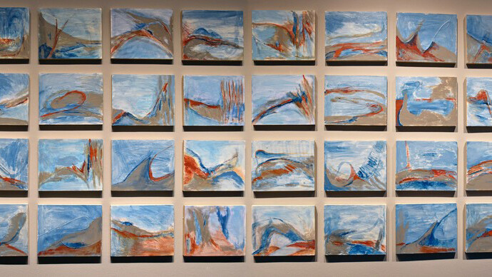 On the Wall: Sea Wall. Courtesy of Carter Burden Gallery