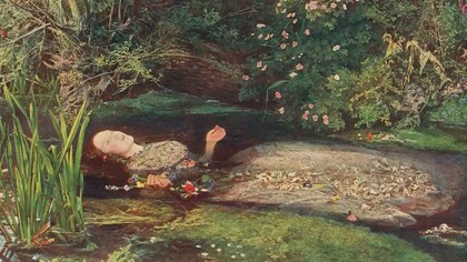 Elizabeth Siddal modelled for Ophelia, by John Everett Millais