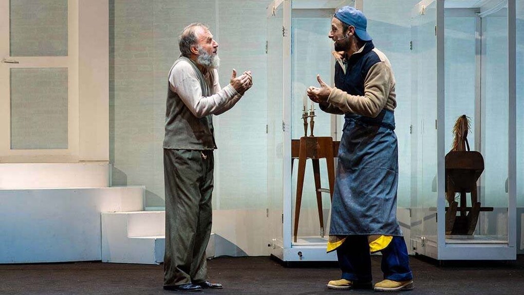 Around l’avaro, view of the performance. Courtesy of Teatro Donizetti