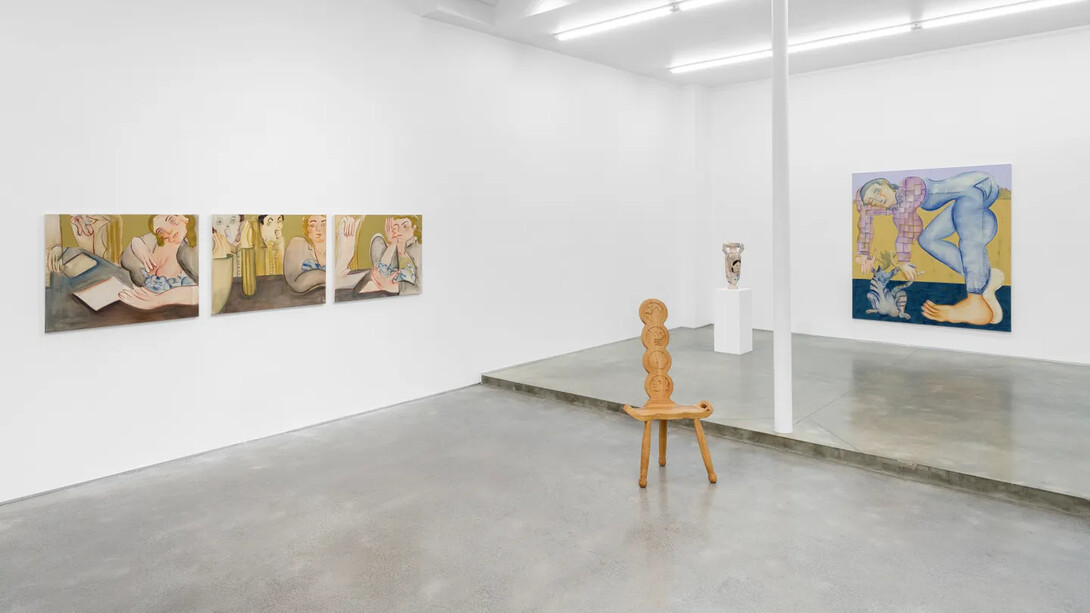 Anastasia Bay, Night mother, vue de l'exposition. Avec l'aimable autorisation de la Galerie Derouillon