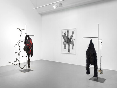 Farkhondeh Shahroudi, Widerruf (Revocation), exhibition view. Courtesy of Galerie Barbara Thumm