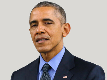 Barack Obama, primer candidato afroestadounidense nominado a la presidencia por el Partido Demócrata y el primero en ejercer el cargo presidencial