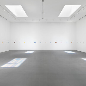 Spencer Finch, Balboa of house and garden, exhibition view. Courtesy of Lisson Gallery