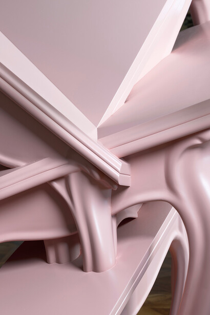 Tony Cragg, Level Surface 2025 (Detail) © DQS/Ghezzi/Bildrecht, Wien 2025