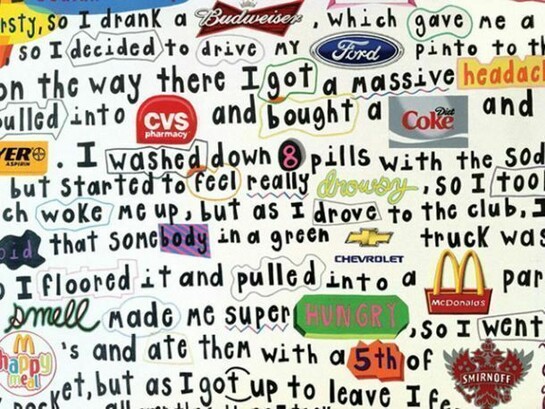 Butterfly (Detail), 2013, Colored pencil and graphite on paper, 75.75 x 60 inches