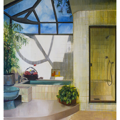 Erin Holly, A Trans Arrangement of the Painted Space, 2023. Courtesy of JD Malat Gallery