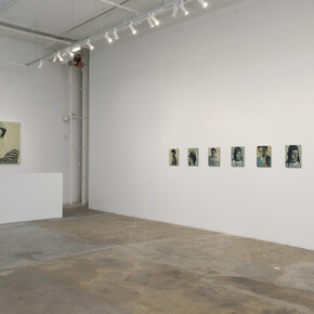 Sara Berman, Lapdogs and fools, exhibition view. Courtesy of Vielmetter Gallery