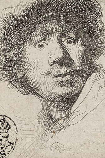 Rembrandts Strich. Courtesy of Residenzschloss