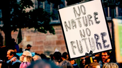 Ohne Zukunft der Natur keine Zukunft der Menschheit