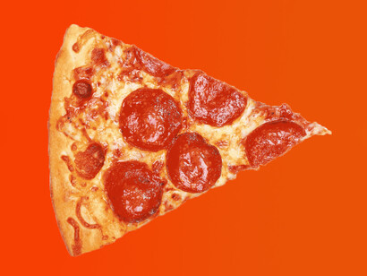 Las cantidades de materia de una pizza de este tipo son ínfimas