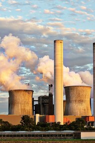 A factory. We are in the middle of environmental catastrophe, explosive inequality, and financial chaos