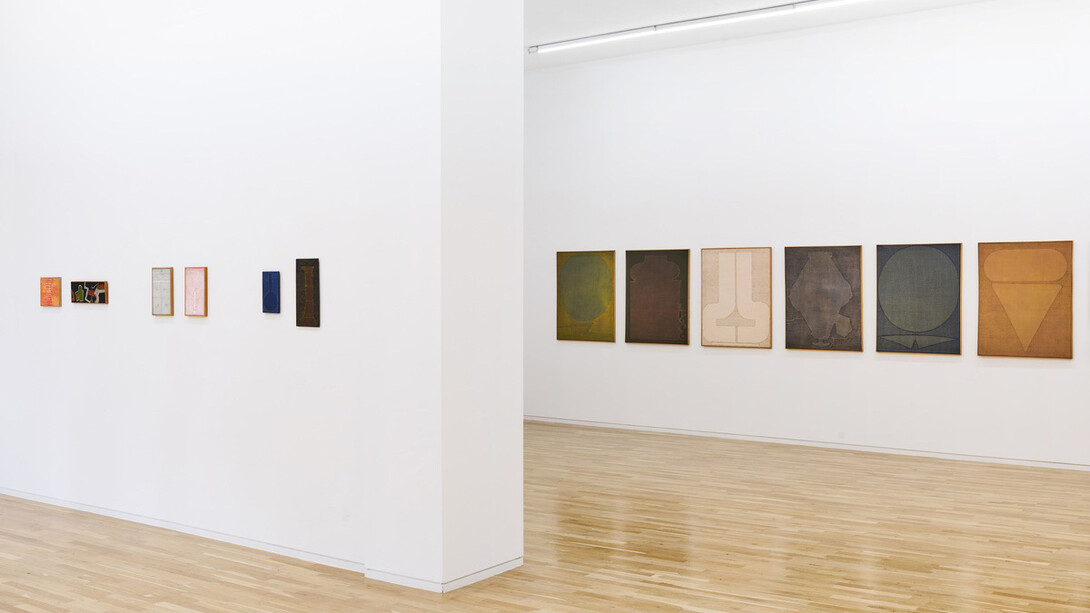 Heinz Butz, Paintings from the 1960s, exhibition view. Courtesy of Jahn und Jahn