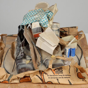 Dieter Roth and Franz West. Courtesy of Hauser & Wirth