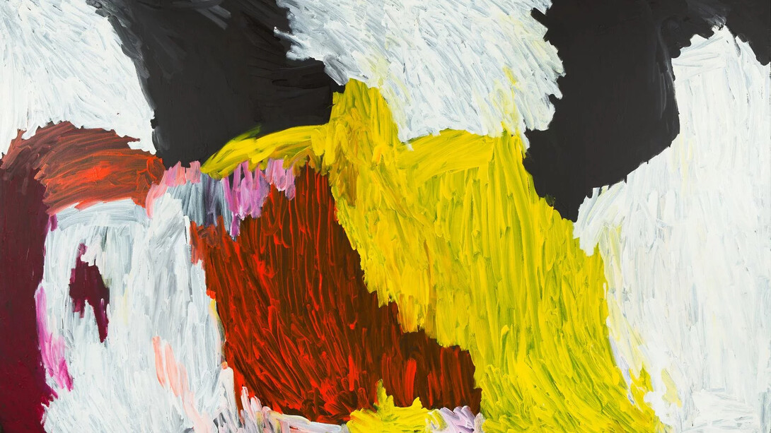Ever present. First peoples art of Australia, artwork in exhibition. Courtesy of the National Gallery of Australia
