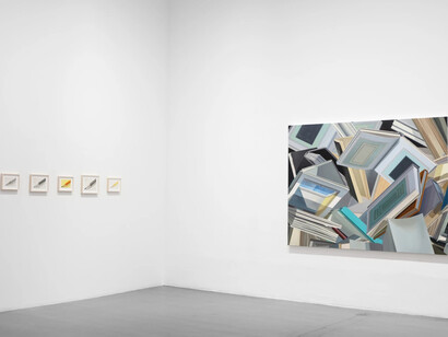 Carl Hammoud, A way not to explore the past, but to manipulate the present, exhibition view. Courtesy of Galleri Magnus Karlsson