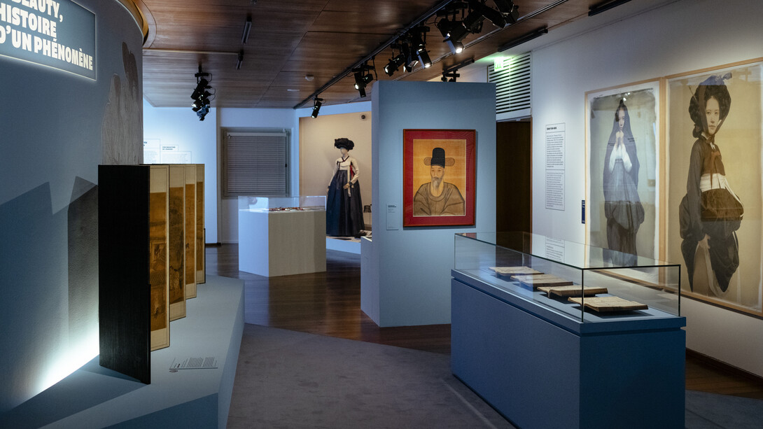 K-Beauty. Korean beauty, story of a phenomenon, exhibition view. Courtesy of Musée Guimet