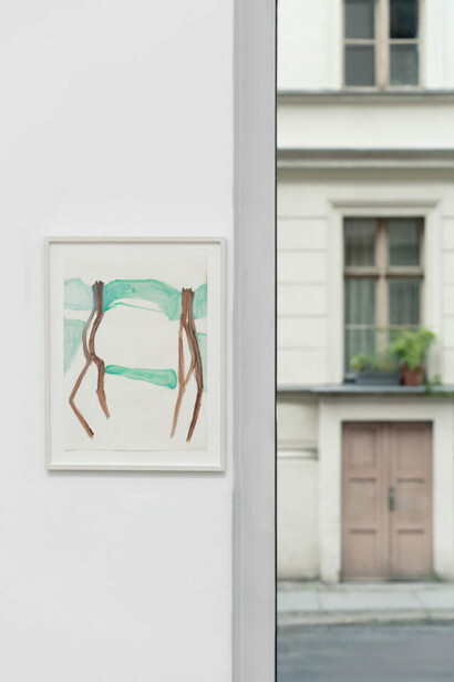 Margrét H. Blöndal, On the good ship lollipop, exhibition view. Courtesy of Galerie Thomas Fischer