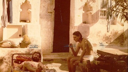 Aldo e Francisco nel loro hotel di Sana'a