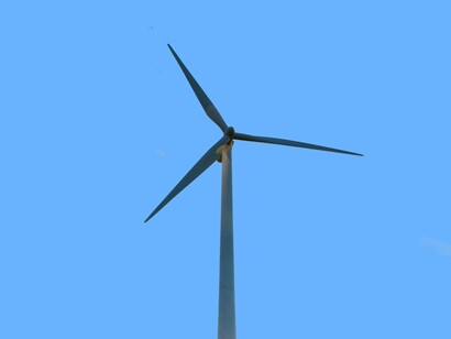 A wind mill is a great example of sustainable energy