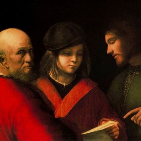 «Las tres edades del hombre» (1510), Giorgione