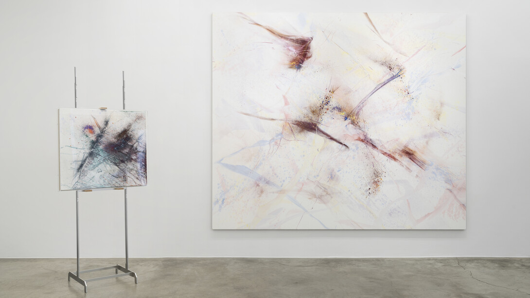 Views of Thilo Heinzmann's exhibition What do you
want me to bring you: I am going to town at
Perrotin Paris, 2024. Photo: Claire Dorn. ©Thilo Heinzmann/Adagp, Paris, 2024. Courtesy of
the artist and Perrotin