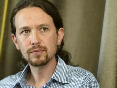 Pablo Iglesias, líder de Podemos, formación española surgida al calor de un movimiento, el 15-M, espontáneo y popular en el que los ciudadanos españoles mostraron su hartazgo con la situación política y social del país hasta el punto de quebrar el sistema de partidos vigente desde la Transición