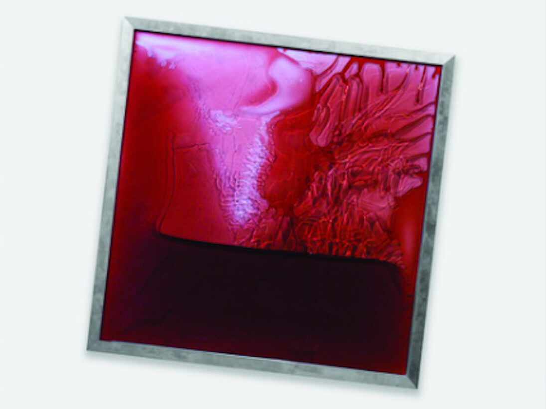 Giovanni Anceschi, Tavola di possibilità liquide , 1959-2015. Courtesy of Galleria Tega