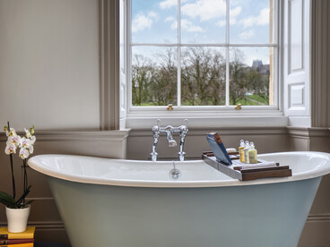 Ensana Buxton Crescent in the United Kingdom is a historic wellness hotel renowned for its thermal spa and elegant Georgian architecture