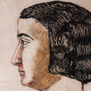 Massimo Campigli, Testa di profilo con anfora, 1930. Cortesia del Mart