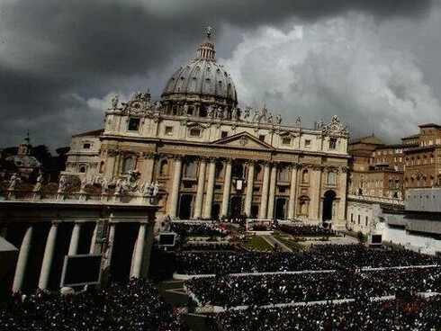 Somber clouds hover over the Vatican palace in Italy from the Orlandi case