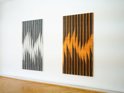 Mark Francis, Chroma, exhibition view. Courtesy of Bernhard Knaus Fine Art